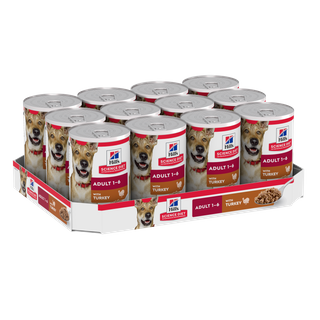 Science Diet Adult Turkey 12x370g