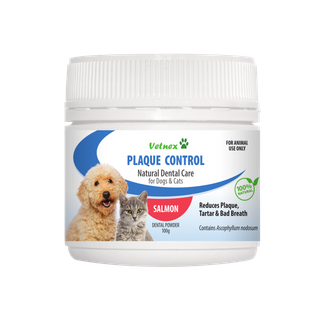 Vetnex Plaque Control Dental Powder Salmon for Dogs & Cats 100G