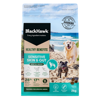 Black Hawk Dog Food Healthy Benefits Sensitive Gut 2kg