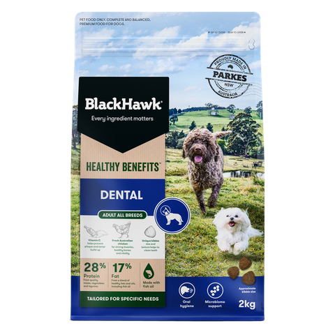 Black Hawk Dog Food Healthy Benefits Dental 2kg