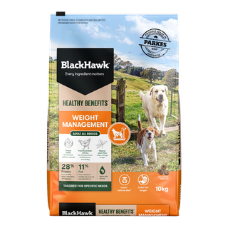 Black Hawk Dog Food Healthy Benefits Weight Management 10kg