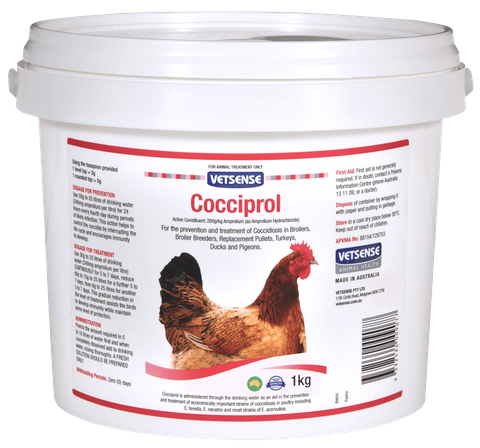 VETSENSE COCCIPROL 1KG