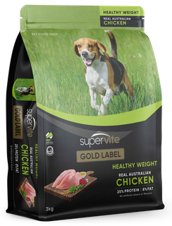 SUPERVITE GOLD LABEL HEALTHY WEIGHT CHICKEN 3KG