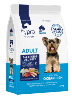 HYPRO PREMIUM (GRAIN FREE) ADULT OCEAN FISH 2.5KG