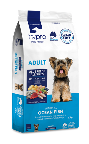 HYPRO PREMIUM (GRAIN FREE) ADULT OCEAN FISH 20KG