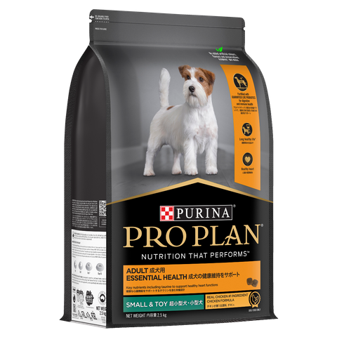 PRO PLAN Adult Small & Toy Breed Chicken Dry Dog Food 2.5Kg