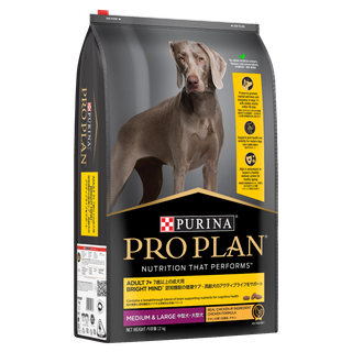 PRO PLAN Adult 7+ Bright Mind Chicken Dry Dog Food 12kg