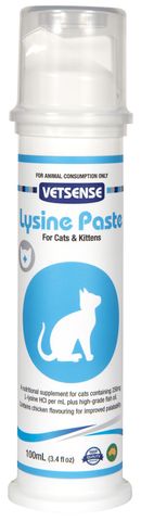 Vetsense Cat Lysine Paste 100mL