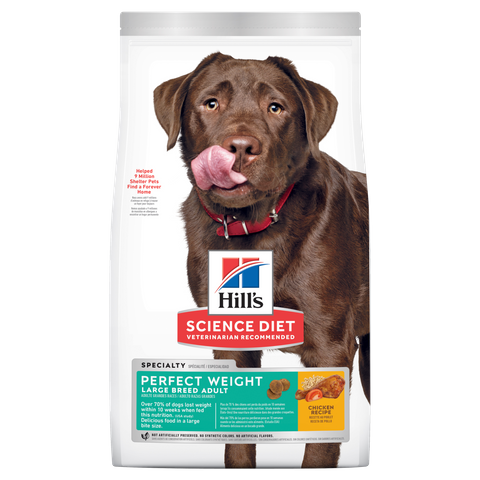Science Diet Adult Perfect Weight Large Breed 11.34kg