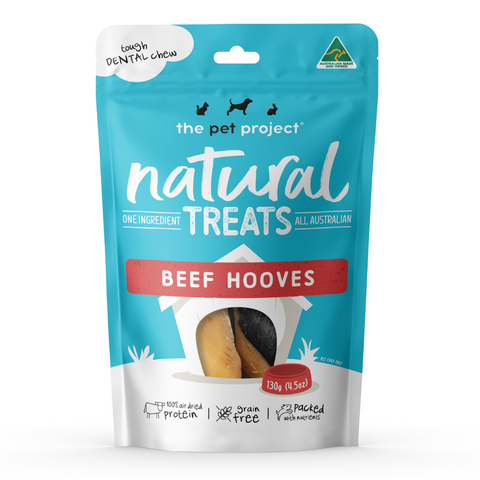 THE PET PROJECT BEEF HOOVES 130G