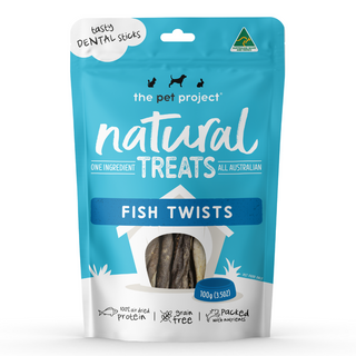 THE PET PROJECT FISH TWISTS 100G