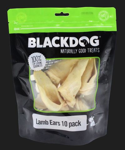 BLACKDOG LAMB EARS 10 PACK