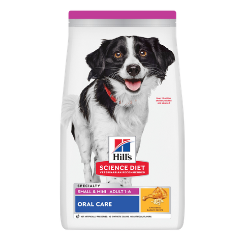 SCIENCE DIET ADULT ORAL CARE SMALL & MINI 1.81KG