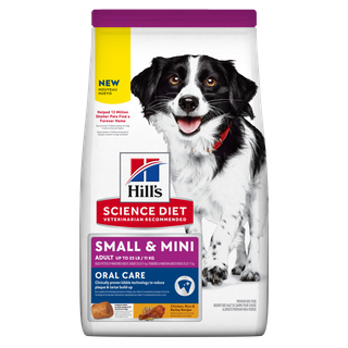 SCIENCE DIET ADULT ORAL CARE SMALL & MINI 5.67KG