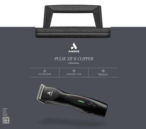 Andis Clipper Pulse ZR II Black