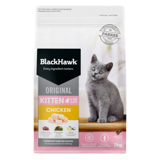 Black Hawk Original Kitten Food Chicken 2kg