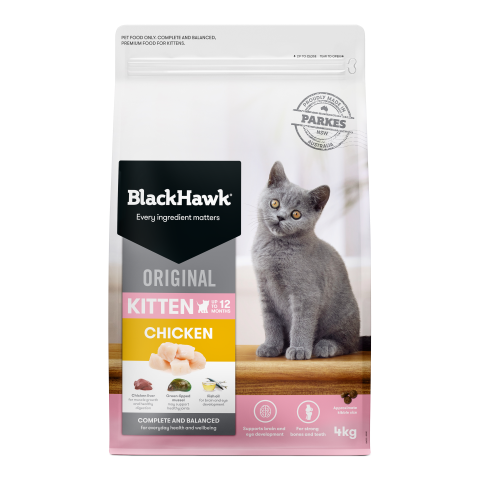 Black Hawk Original Kitten Food Chicken 4kg