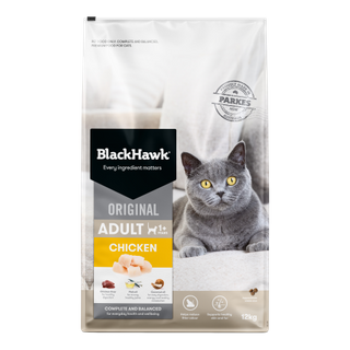 Black Hawk Original Cat Food Chicken 12kg