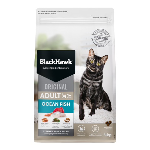 Black Hawk Original Cat Food Ocean Fish 4kg