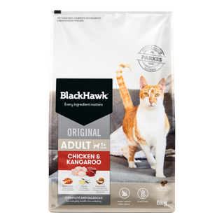 Black Hawk Original Cat Food Chicken Kangaroo 8kg