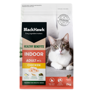 Black Hawk Healthy Benefits Indoor Cat Food Chicken 2kg
