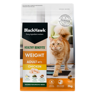 Black Hawk Healthy Benefits Weight Management Cat Food Chicken 2kg