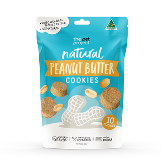 THE PET PROJECT PEANUT BUTTER COOKIES 10PK