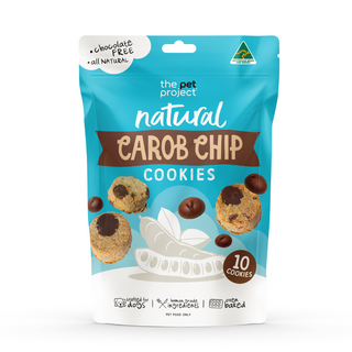 THE PET PROJECT CAROB CHIP COOKIES 10PK