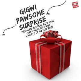 GIGWI PAWSOME SURPRISE BOX $500