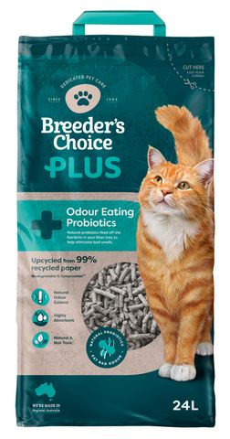 Breeders Choice Plus Probiotic Litter 24L