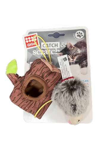 GIGWI ROOKIE HUNTER TREAT DISPENSER HEDGEHOG