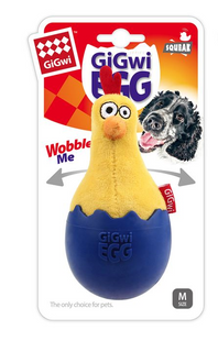 GIGWI WOBBLE EGG ROOSTER