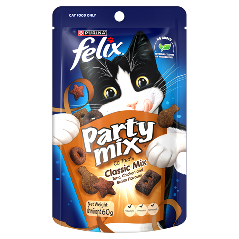 FELIX Party Mix Classic Cat Treats 60g