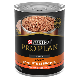 PRO PLAN CE ADULT CHICKEN & RICE ENTRÉE WET DOG FOOD 368GX12 *DATING JULY 2024