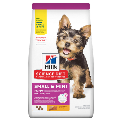 Science Diet Puppy Small & Mini Dry Dog Food 5.67kg