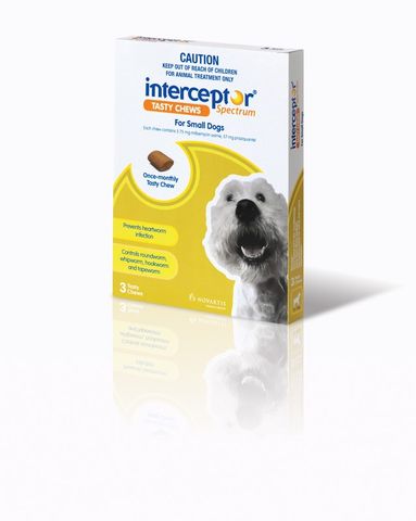 INTERCEPTOR SMALL 4-11KG GREEN 3PACK *DATED JULY 2024