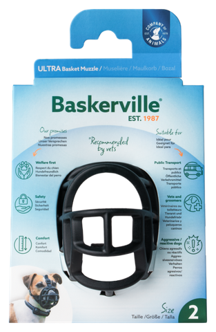 Baskerville ULTRA Basket Muzzle Size 2