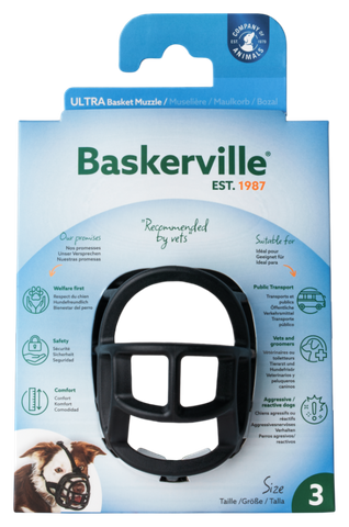 Baskerville ULTRA Basket Muzzle Size 3