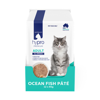 HYPRO PREMIUM GRAIN FREE OCEAN FISH PATE 85GX12