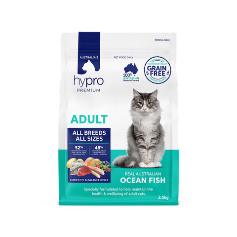 HYPRO PREMIUM GRAIN FREE CAT OCEAN FISH 2.5KG