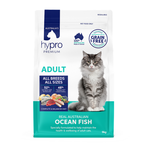 HYPRO PREMIUM GRAIN FREE CAT OCEAN FISH 9KG