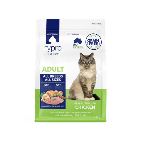 HYPRO PREMIUM GRAIN FREE CAT CHICKEN 2.5KG
