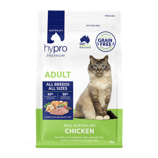 HYPRO PREMIUM GRAIN FREE CAT CHICKEN 9KG