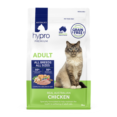 HYPRO PREMIUM GRAIN FREE CAT CHICKEN 9KG