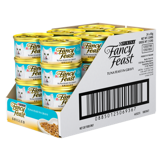 Fancy Feast Grilled Tuna Feast Gravy Gourmet 24X85G