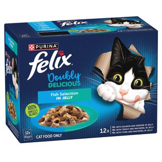 FELIX AGAIL GIJ DOUBLY DELICIOUS FISH SELECTION 12X85G