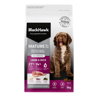 Black Hawk Original Mature Dog Food Lamb & Rice 3kg