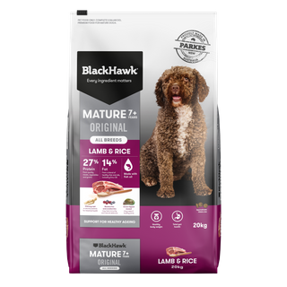 Black Hawk Original Mature Dog Food Lamb & Rice 20kg