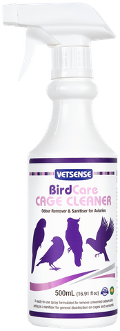 VETSENSE BIRD CAGE CLEANER SPRAY 500ML
