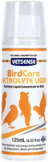 VETSENSE BIRD ELECTROLYTE LIQUID 125ML